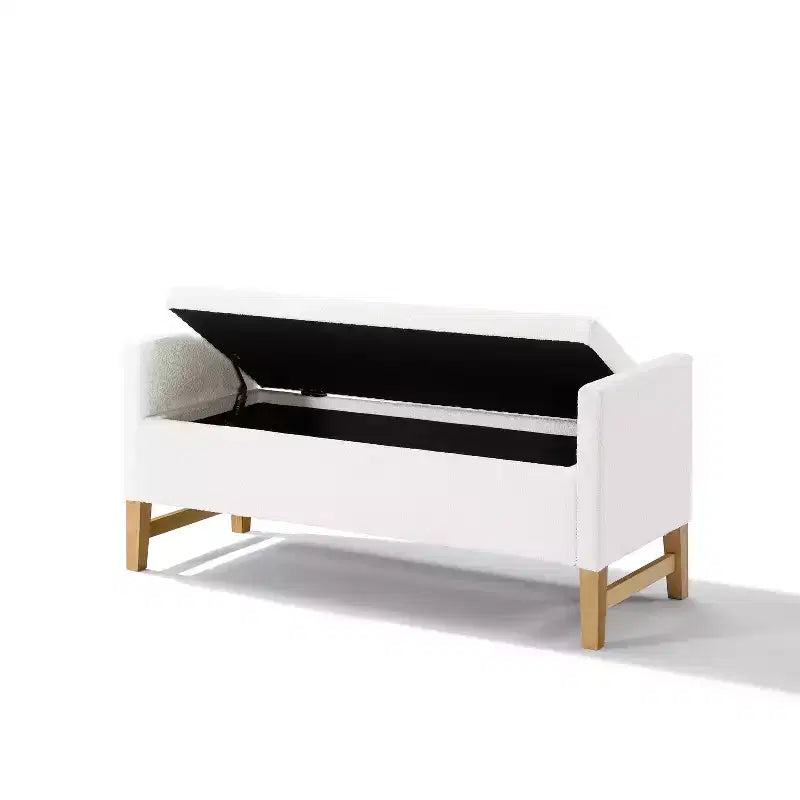 Pouf contenitore imbottito Escoffier Modern Boucle