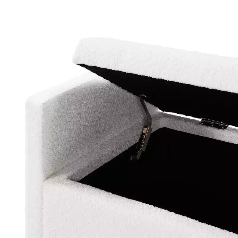 Pouf contenitore imbottito Escoffier Modern Boucle