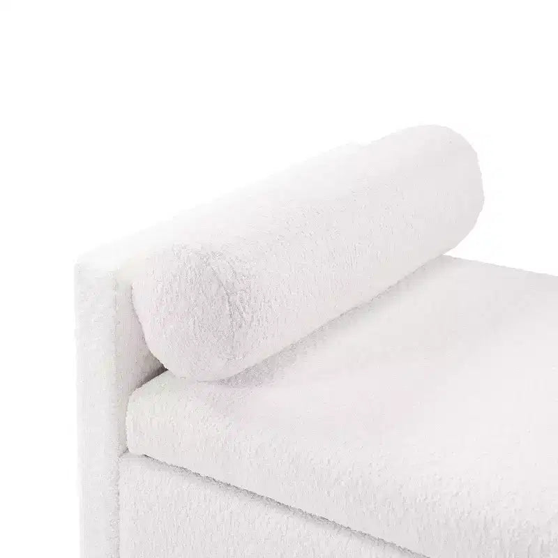 Pouf contenitore imbottito Escoffier Modern Boucle