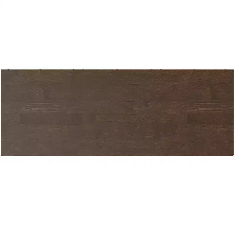 LEGNO MASSELLO 43 pollici x 42 pollici Mobile Contenitore Basso Mid-Century Moderno a 6 Cubi con Cassetti in Marrone Noce